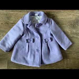 Peacoat toddler girl